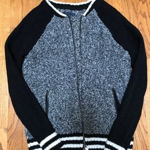 Bomber-style Sweater
